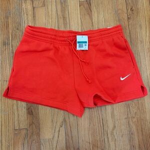 Nike Vibrant Red Women's Athletic Shorts